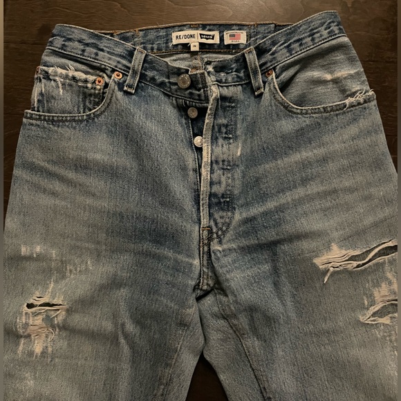 Re/Done Levi’s distressed jeans - Picture 4 of 11
